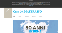Desktop Screenshot of casadelmaterassolugo.it